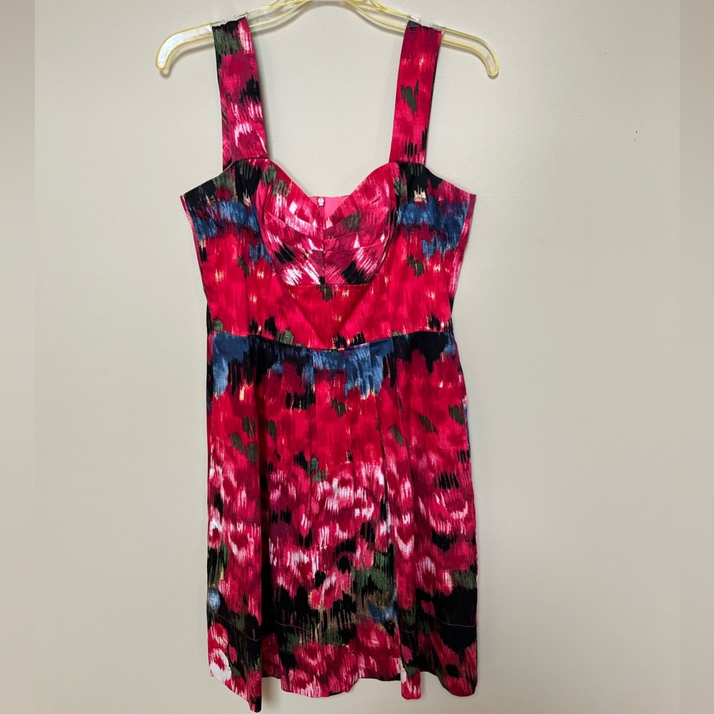 Donna Ricco | Pink Floral Dress